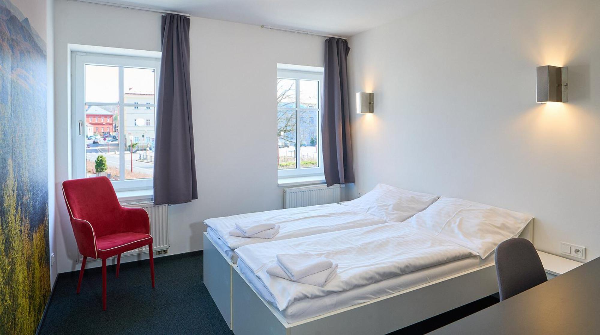 Pivovar Falkenstejn Krásná Lípa Buitenkant foto